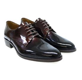 Bluchers mujer zapato-cordon-mujer-pertini-10758-degrade-marron
