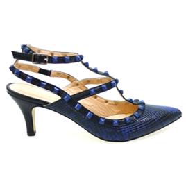 Zapatos de tacón salon-tipo-valentino-marisa-rey-5237mr-azul