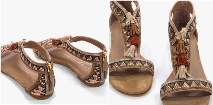sandalias etnicas