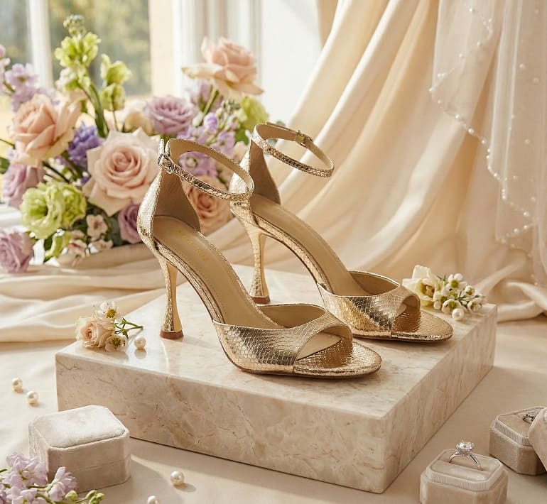Tendencias en zapatos de boda: Los estilos que triunfan este año