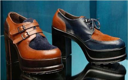 Zapatos con plataformas Jeannot