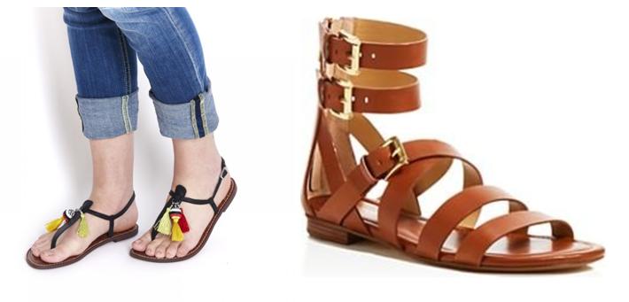 Zapatos en Zaragoza sandalias planas