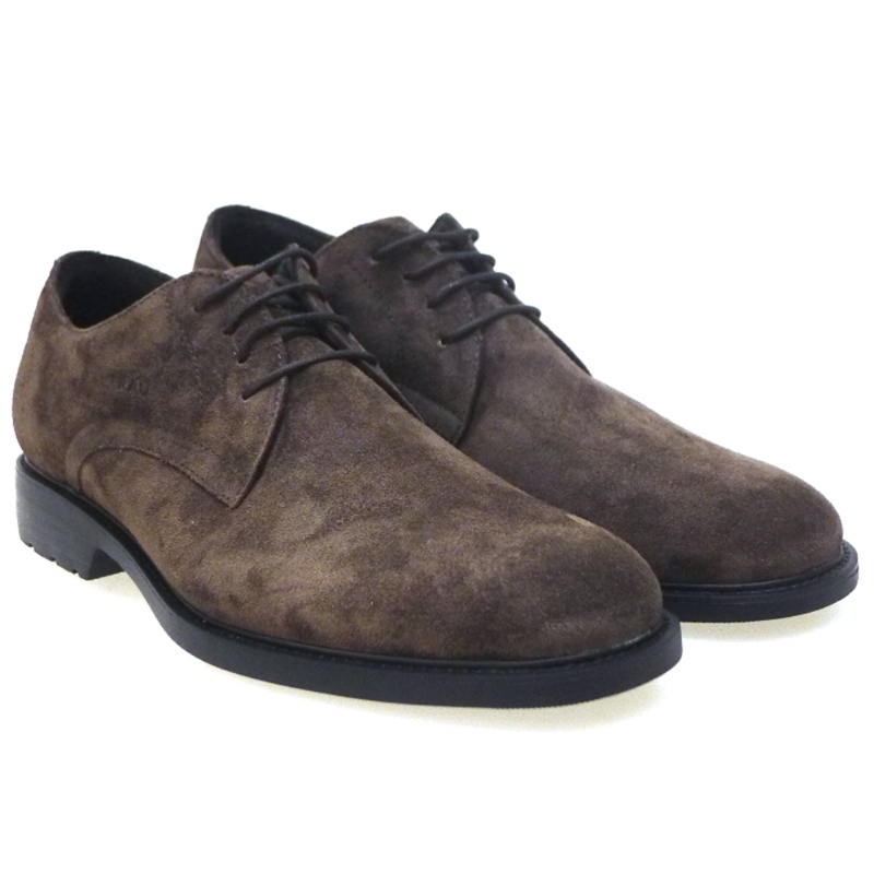 Blucher Cordon Caballero Nobuck Moro Frau 37b1