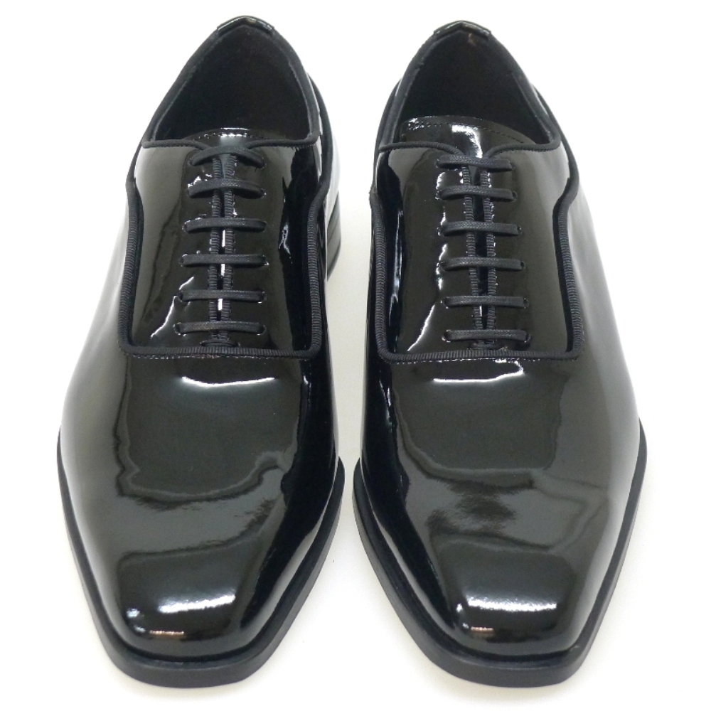 Zapato cordón vestir Pertini 21487 Ch Negro foto 2