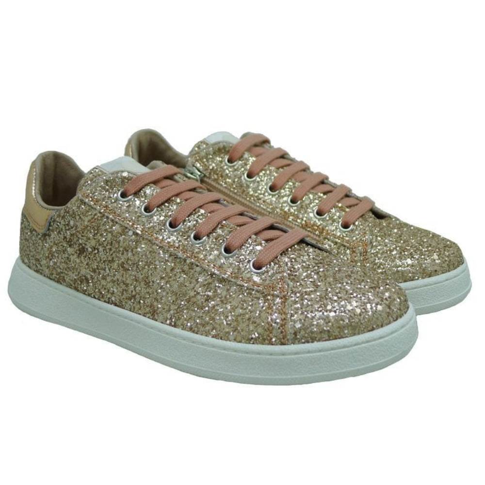 Sneakers cremallera brillantina mujer Twin Set HS78EE 