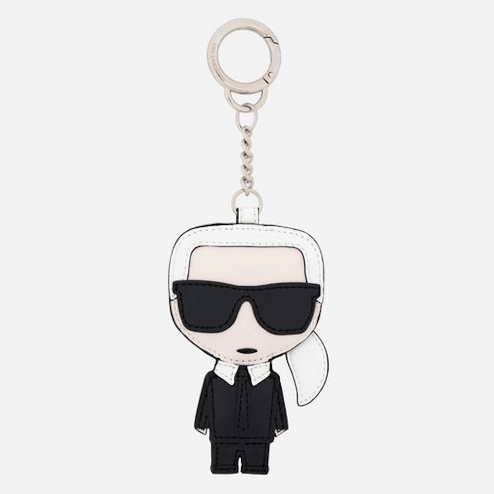 Llavero Karl Lagerfeld 86KW3807 Negro-Blanco