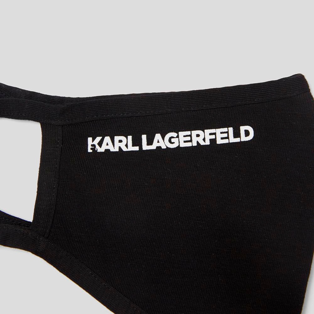Pack dos mascarillas reutilizables Karl Lagerfeld 211W3910 foto 2