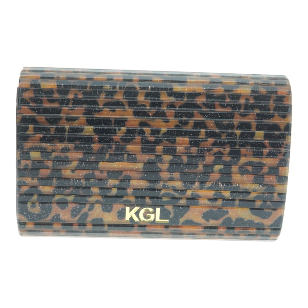 Clutch estampado leopardo cadena Kurt Geiger Party Eagle Clu foto 2
