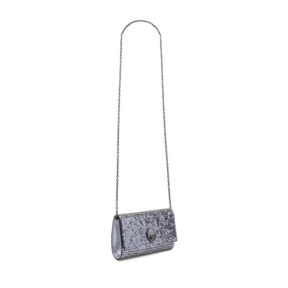 Cartera fiesta brillante cadena Kurt Geiger Party Eagle Clutch Drench Oro foto 2