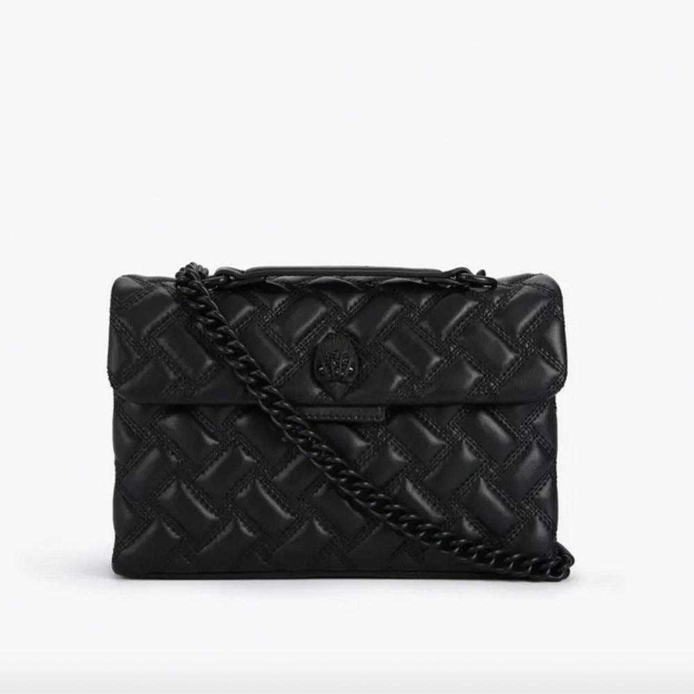 Bolso negro piel cadena Kurt Geiger Kensington Bag Drench