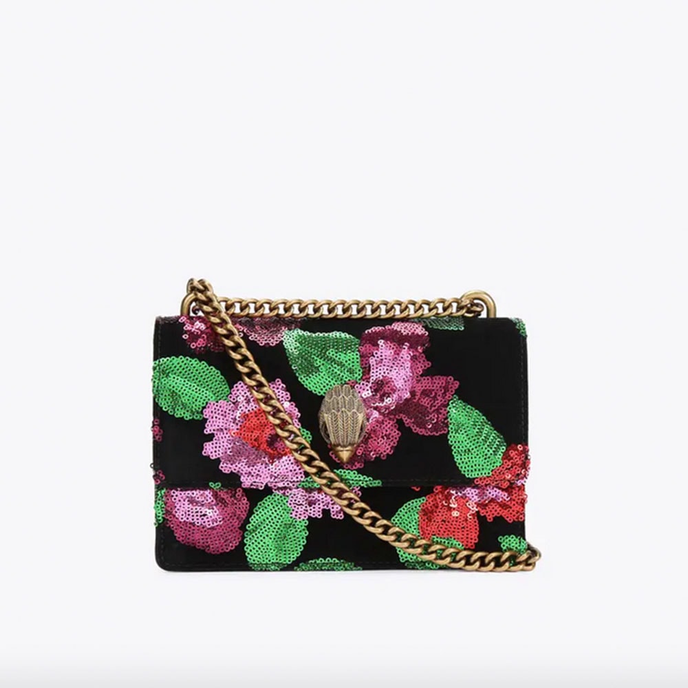 Bolso fiesta lentejuelas Kurt Geiger Shoreditch Sm Cross Body
