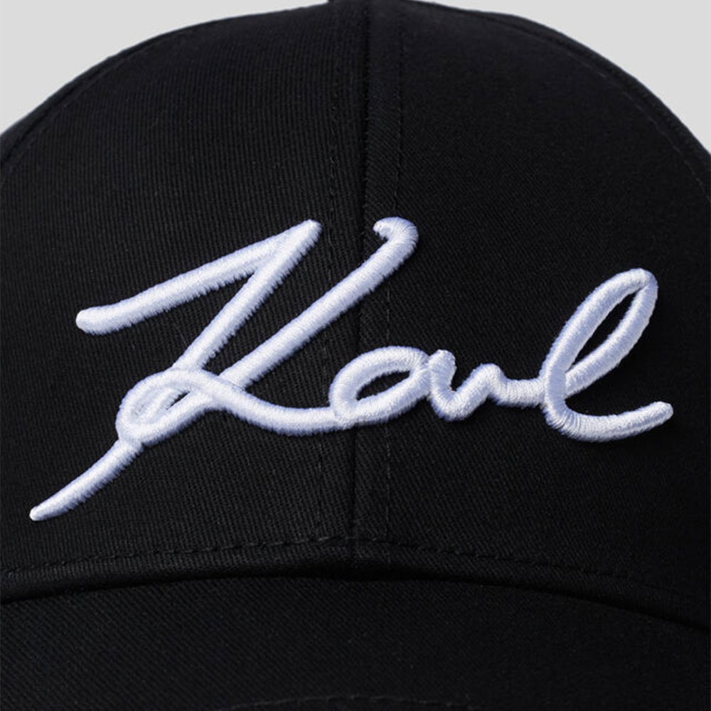Gorra visera algodón Karl Lagerfeld 205W3405 foto 3