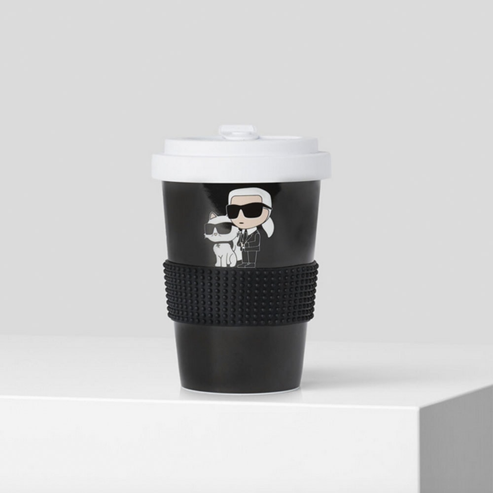 Vaso taza café reutilizable Karl Lagerfeld 230W3964