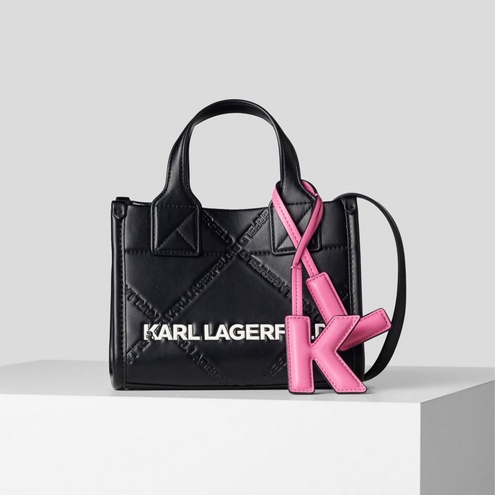 Bolso tote pequeño Karl Lagerfeld 230W3031 Negro