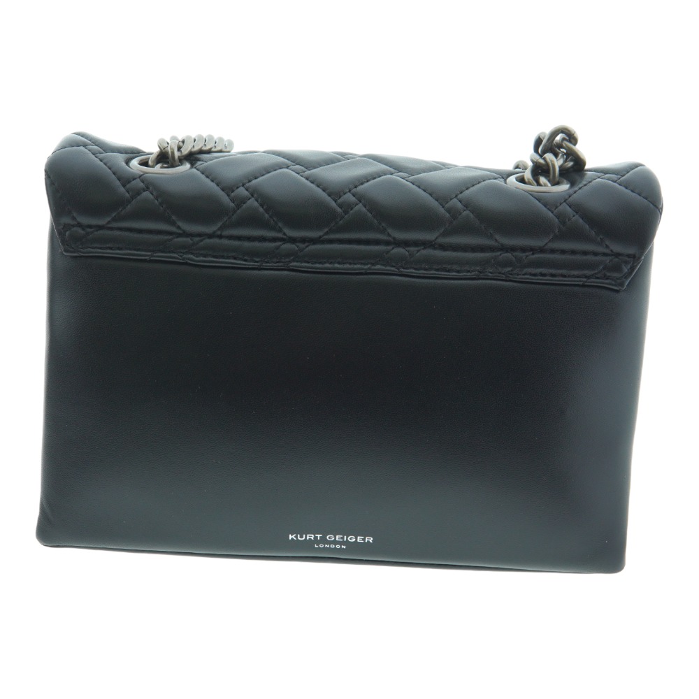 Bolso piel acolchado cadena Kurt Geiger Leather Kensington foto 3