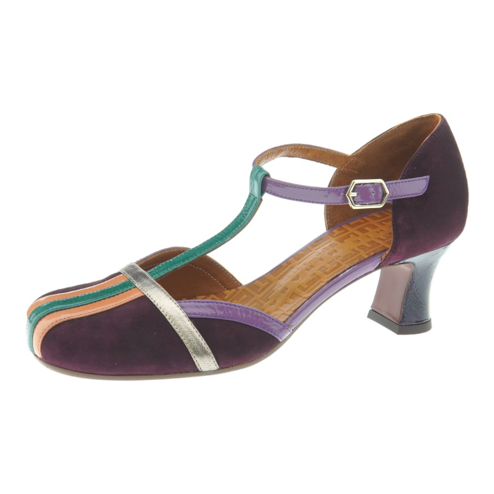 Zapato tacon cerrado hebilla Chie Mihara Myla foto 3