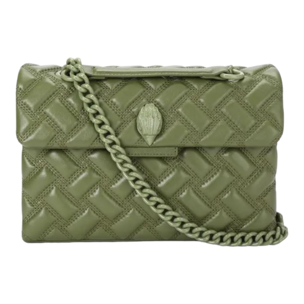 Bolso piel acolchado aguila cadena Kurt Geiger Kensington Bag