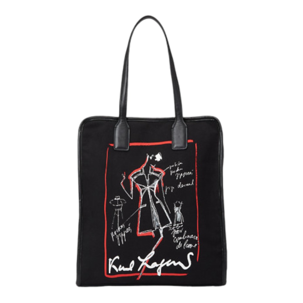 Bolsa tela estampado Karl Lagerfeld 235W3989