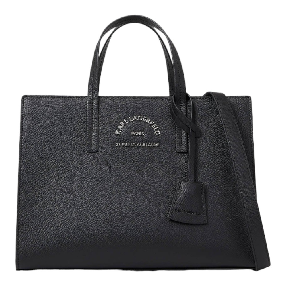 Bolso cuadrado asa logo Karl Lagerfeld 235W3099