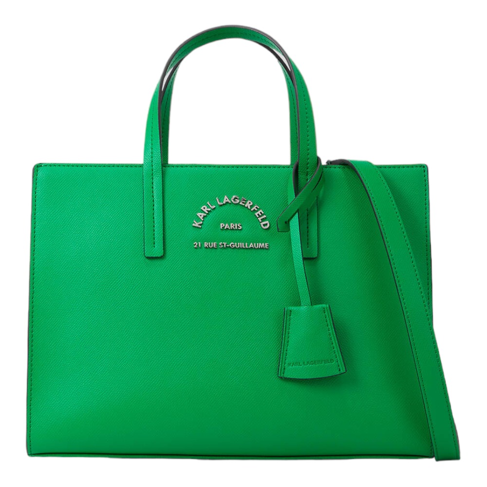 Bolso cuadrado asa logo Karl Lagerfeld 235W3099