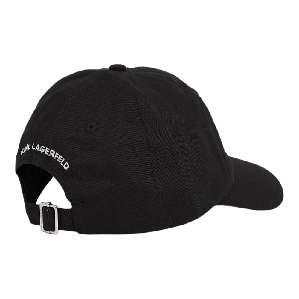Gorra tela dibujo logo tachas karl Lagerfeld 236W3402 foto 4