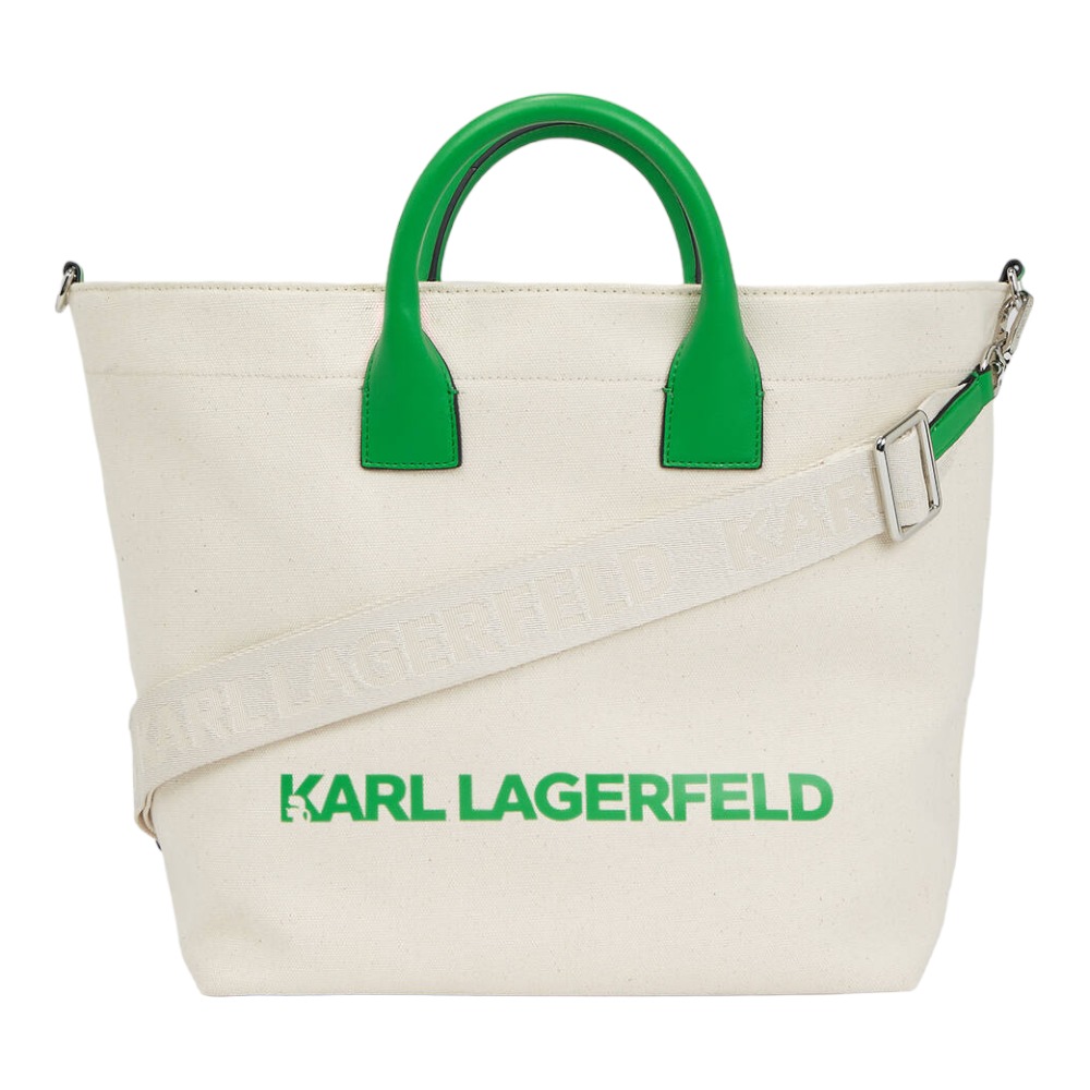 Bolso lona shopper doble asa Karl Lagerfeld 236W3891 foto 2