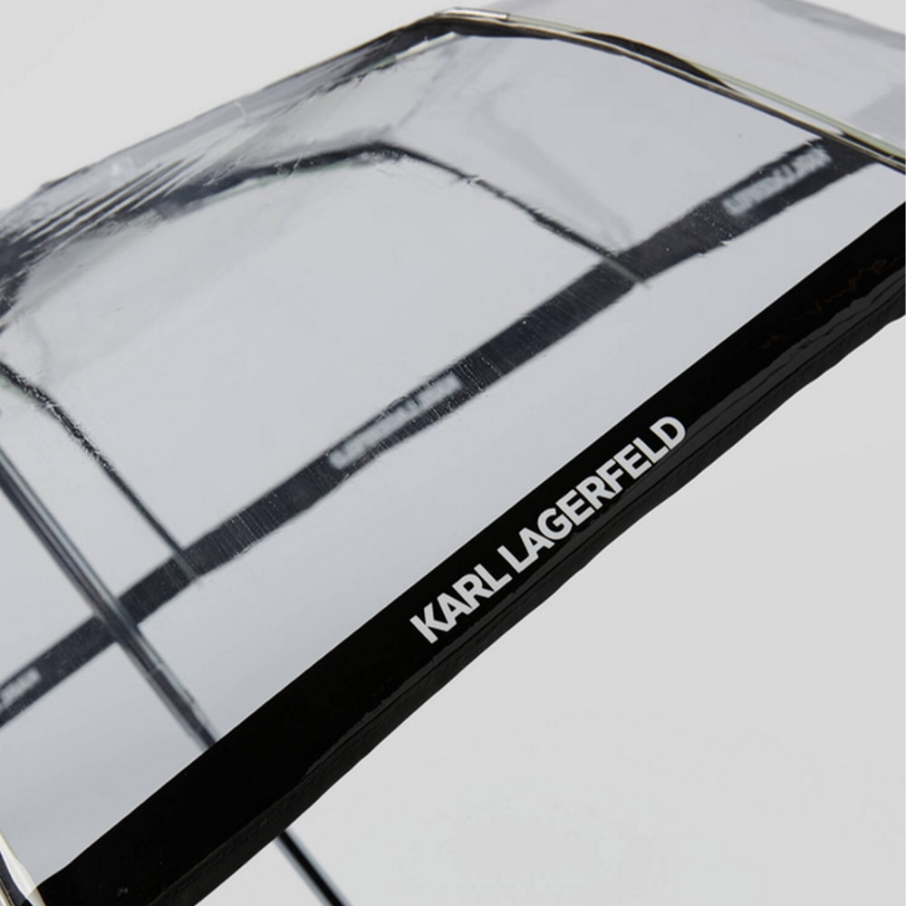 Paraguas Transparente Karl Lagerfeld Elegancia Moderna | Gallery Carrile foto 3