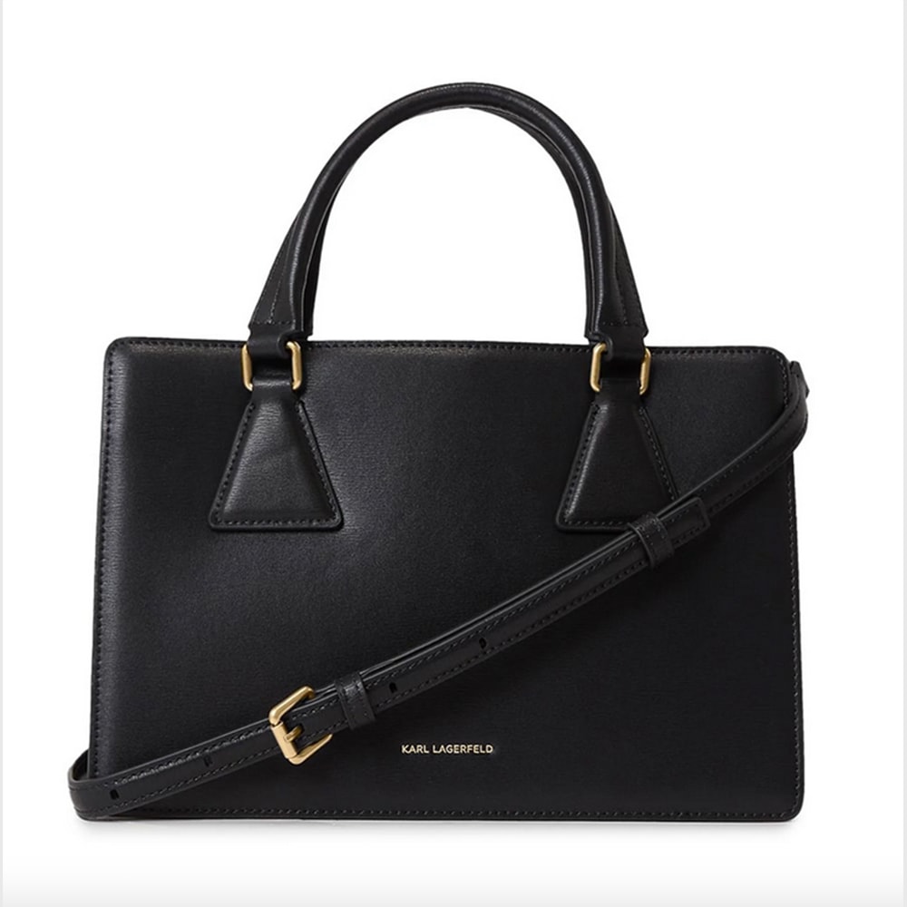 Bolso Tote K/Ikonik Negro de Karl Lagerfeld - Distinción y Estilo | Gallery Carrile foto 2