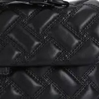 Elegante Bolso de Piel Acolchado Negro con Cadena de Kurt Geiger | GalleryCarrile foto 5