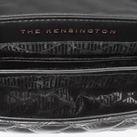 Elegante Bolso de Piel Acolchado Negro con Cadena de Kurt Geiger | GalleryCarrile foto 7