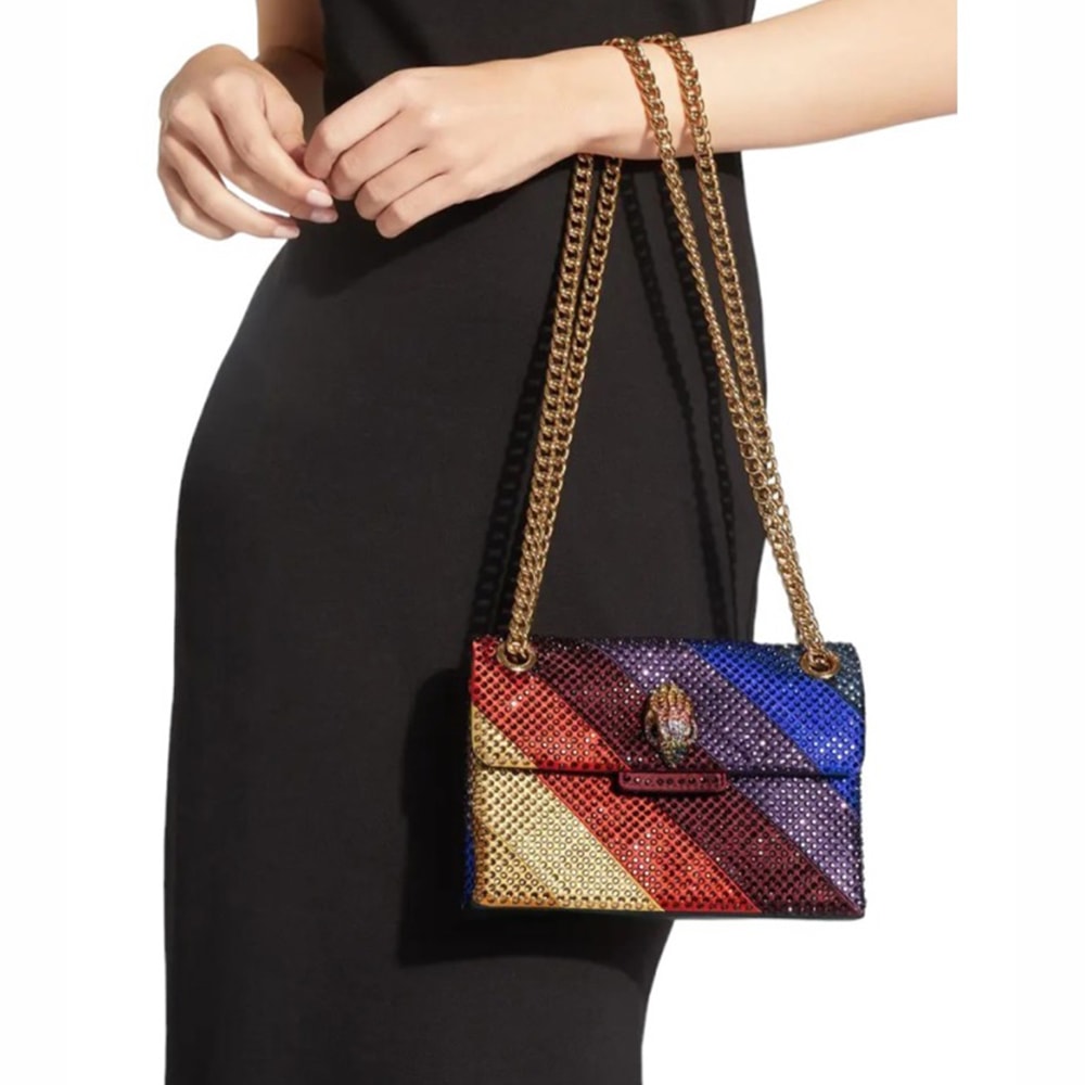 Clutch Arcoíris Adornado Kurt Geiger | Exclusivo en Galería Carrile foto 2