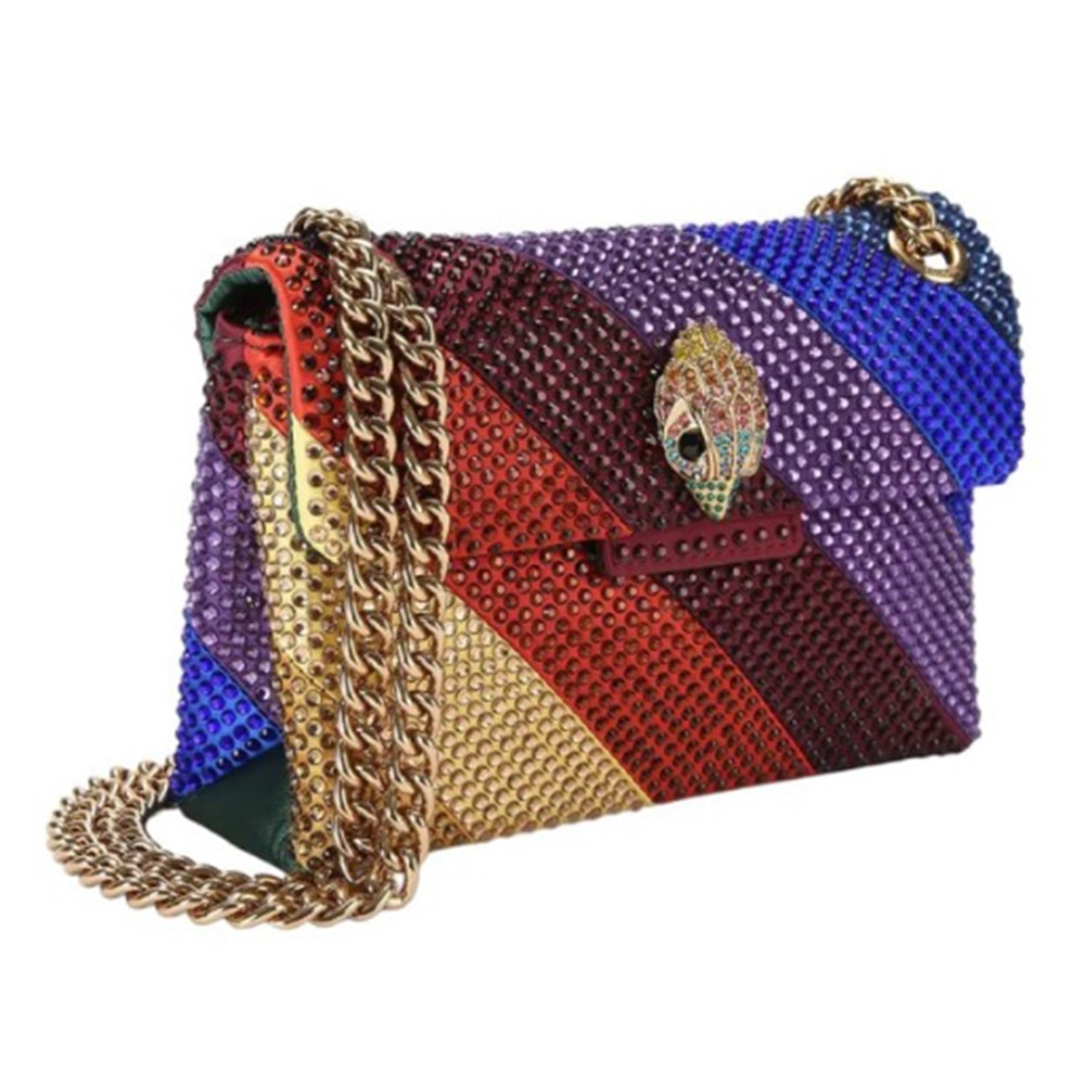 Clutch Arcoíris Adornado Kurt Geiger | Exclusivo en Galería Carrile foto 3