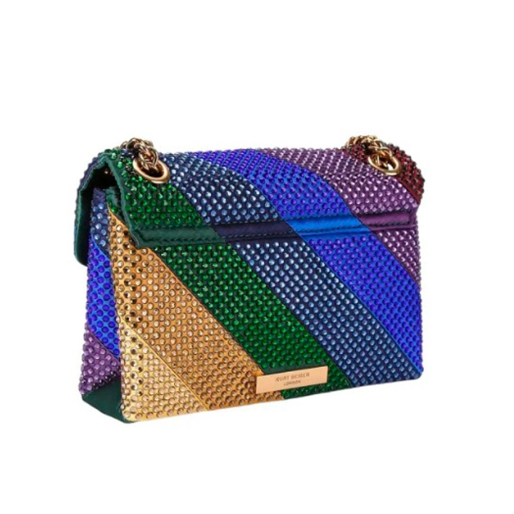 Clutch Arcoíris Adornado Kurt Geiger | Exclusivo en Galería Carrile foto 4