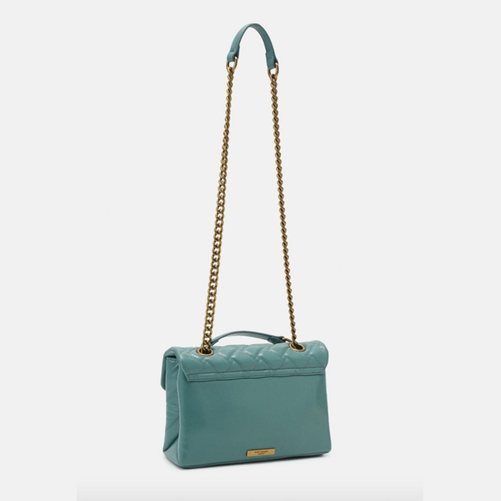 Bolso de Cadena Acolchado Turquesa de Kurt Geiger - Accesorio Declarativo | GalleryCarrile foto 3