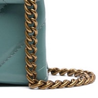 Bolso Kensington Turquesa Acolchado con Cadena de Kurt Geiger | GalleryCarrile foto 7