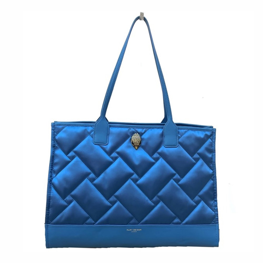 Bolso Shopper Azul Denim Kurt Geiger Recycled Sq Shopper