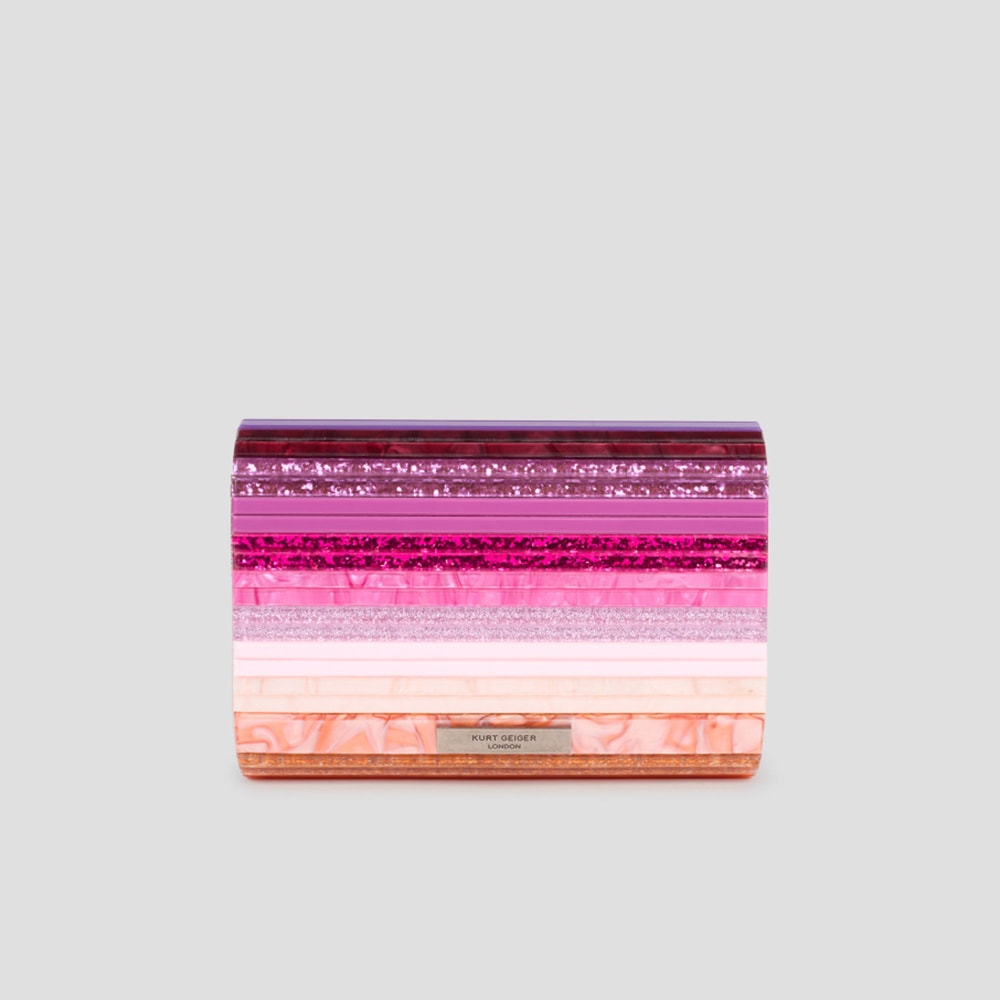 Clutch Arcoíris de Kurt Geiger: Elegancia Colorida | Gallery Carrile foto 3