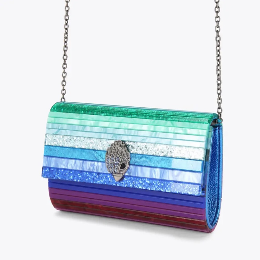 Cartera Stripes Elegance Kurt Geiger | Exclusividad y Estilo foto 3