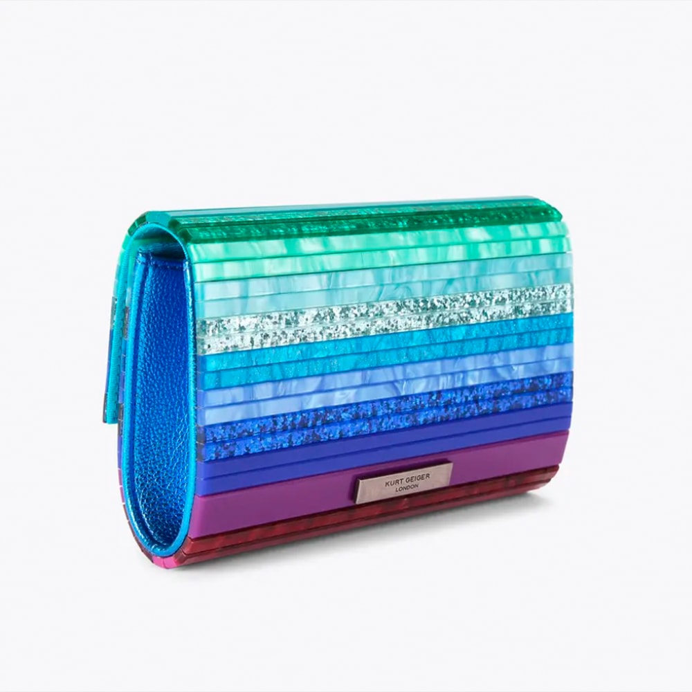 Cartera Stripes Elegance Kurt Geiger | Exclusividad y Estilo foto 4