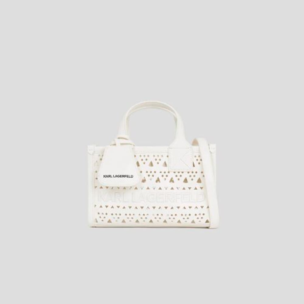 Bolso Tote Pequeño Karl Lagerfeld Perforado 241W3050