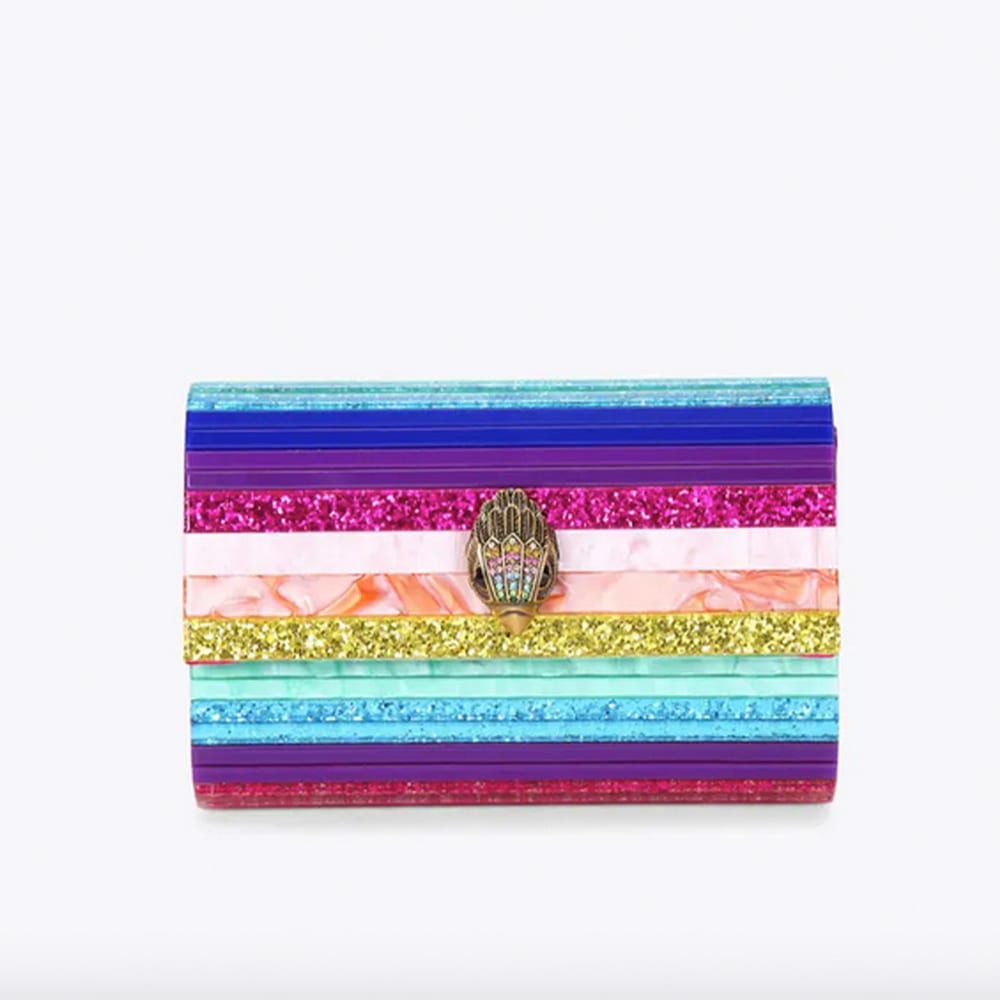 Clutch Rainbow Kurt Geiger Party Eagle Clutch