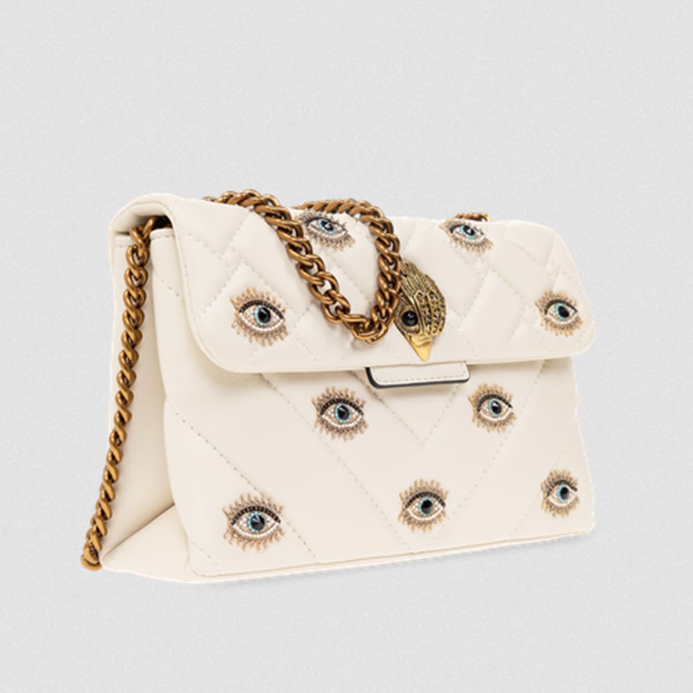 Exclusivo Bolso Bandolera Leather Eyes de Kurt Geiger – Mira el Lujo foto 3