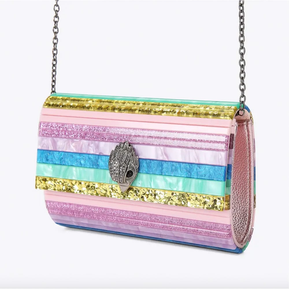 Clutch de Fiesta Multicolor Kurt Geiger – Acento Glamuroso para Toda Ocasión foto 3