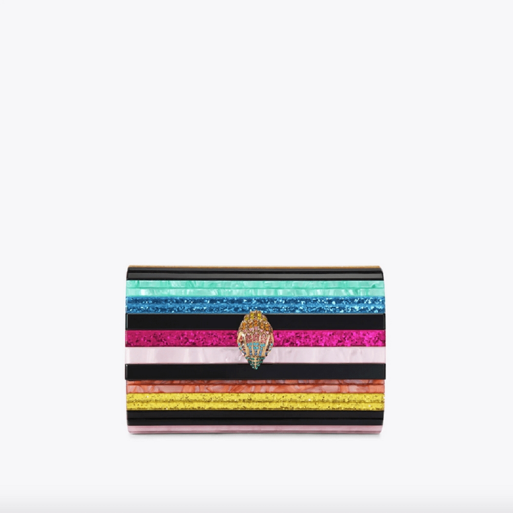 Clutch Mano Cadena Multicolor Kurt Geiger Party Eagle 