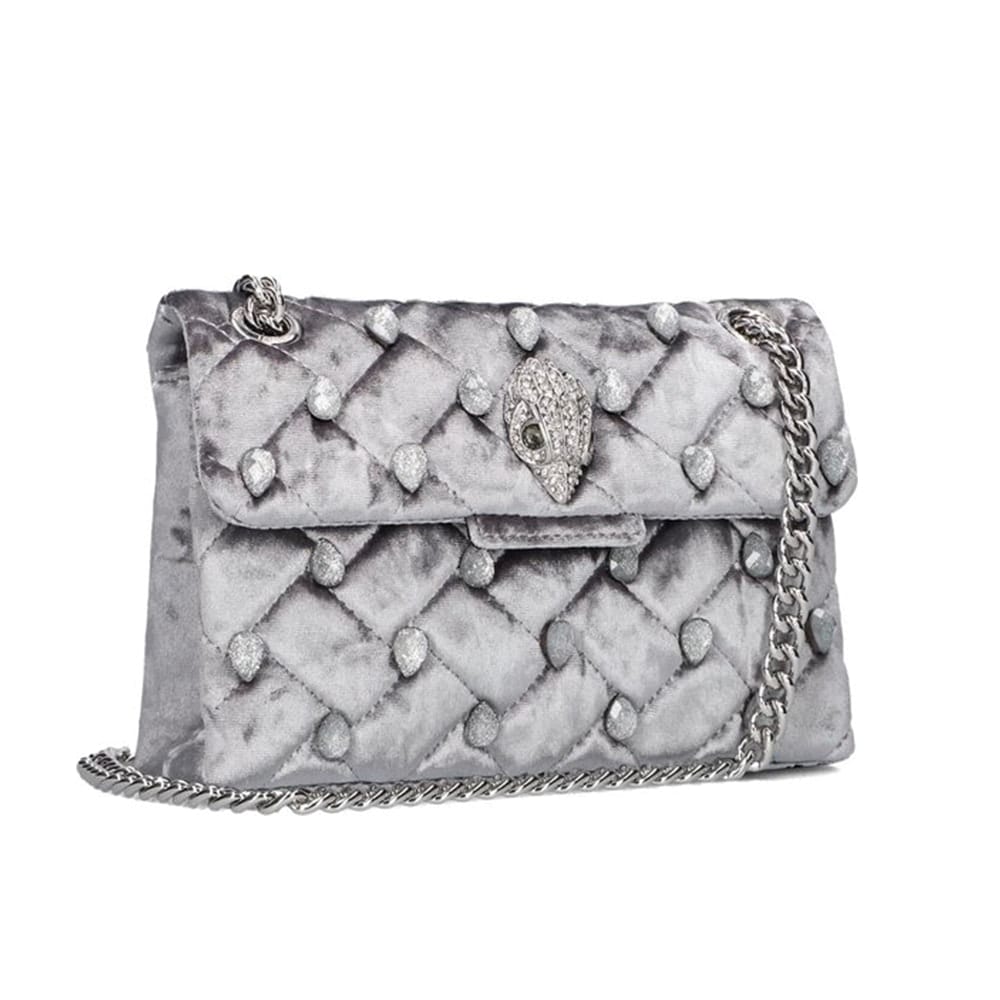 Bolso Velvet Silver de Kurt Geiger - Elegancia Atemporal | Gallery Carrile foto 2