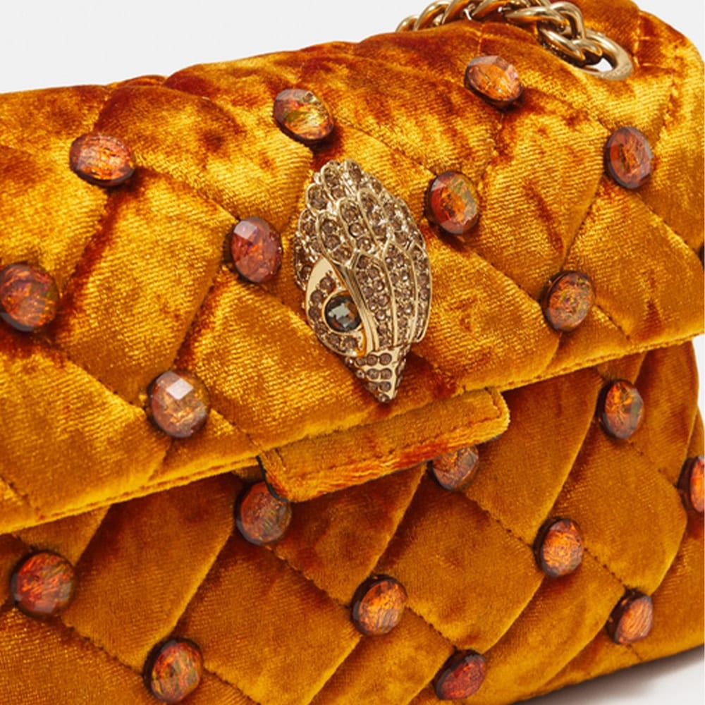 Bolso Kurt Geiger Velvet Naranja – Un Toque de Lujo | Gallery Carrile foto 4