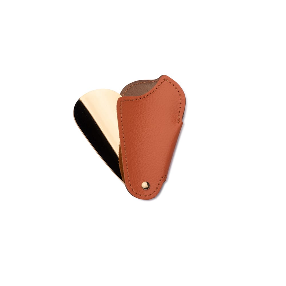 Calzador Viaje Piel Naranja Walking Sticks SH0210