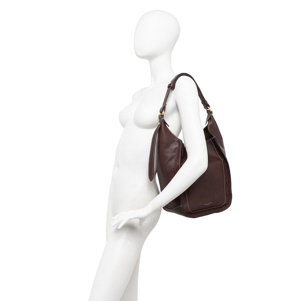 Bolso Gianni Chiarini Olly Marrón Chocolate - Sofisticación y Estilo foto 4