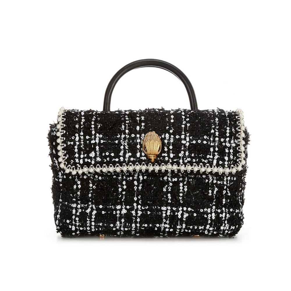 Bolso Tweed Cadena Kurt Geiger Handle Kensington