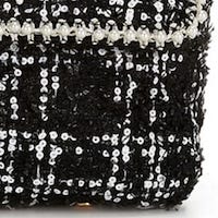 Bolso Kurt Geiger Mini Kensington de Tweed con Lentejuelas - Estilo Sofisticado foto 5